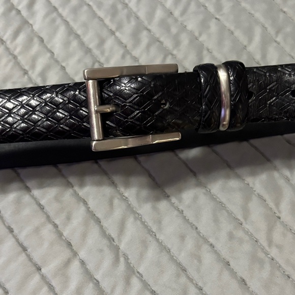 Remo Tulliani Other - Remo Tulliani Black Woven Italian calfskin Belt